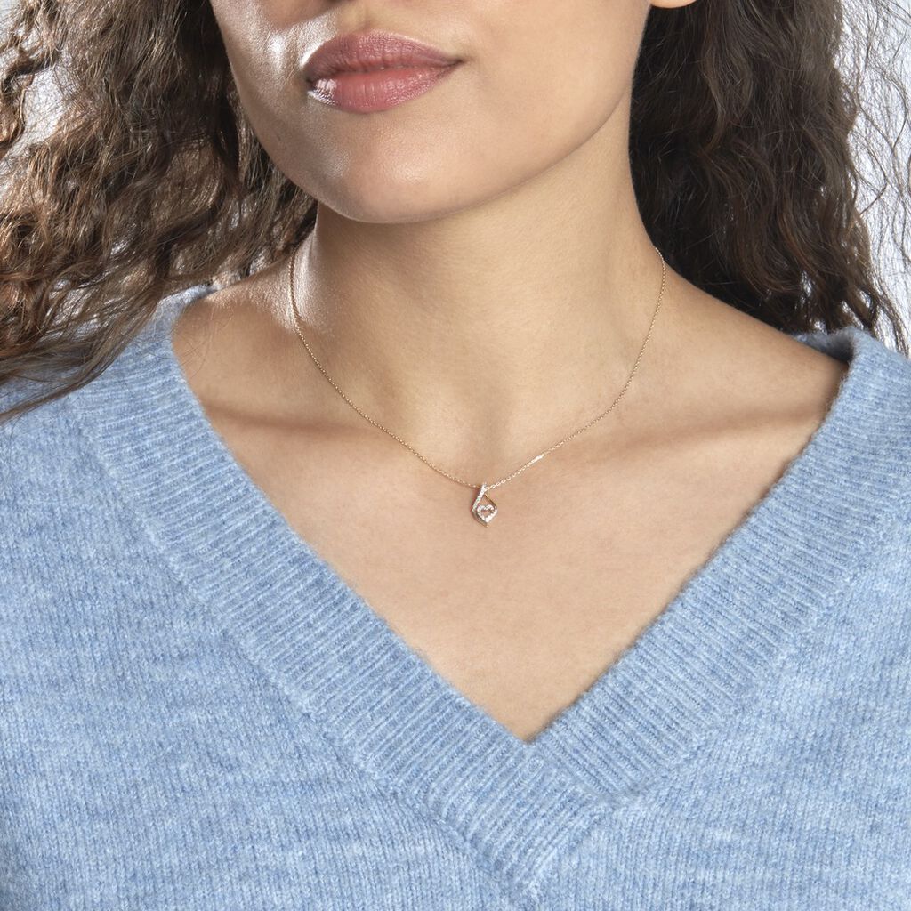 Collier Roso Or Jaune Diamant - Colliers Femme | Histoire d’Or