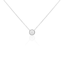 Collier Clarity Argent Blanc Nacre - Colliers fantaisie Femme | Histoire d’Or
