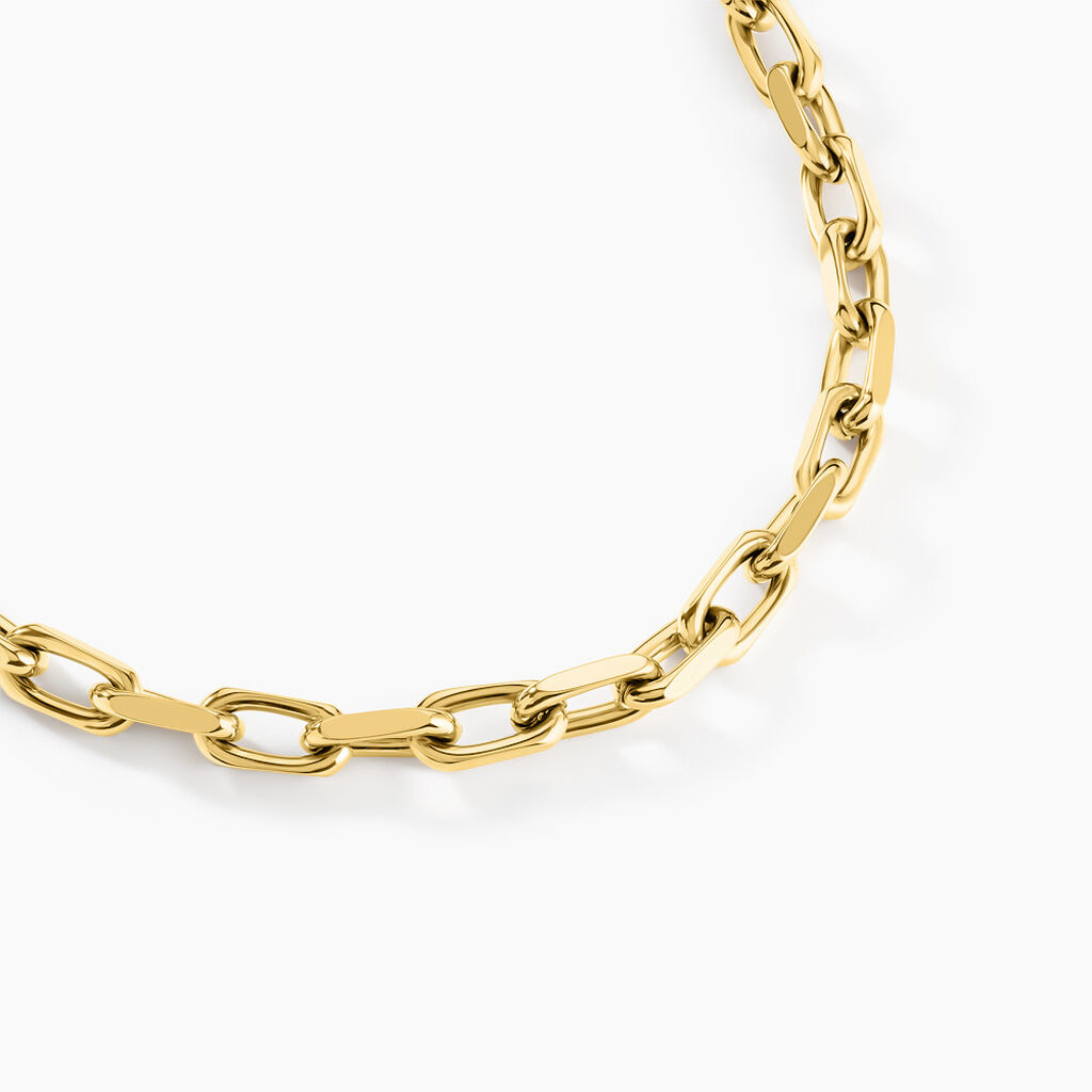 Collier Anadia Acier Jaune