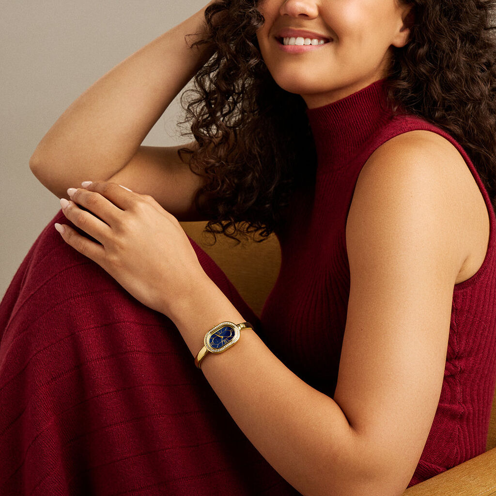 Montre Fossil Sloan Bleu - Montres Femme | Histoire d&rsquo;Or