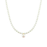Collier Stella-rose Or Jaune Perle De Culture - Colliers Femme | Histoire d&rsquo;Or