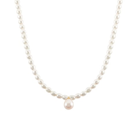 Collier Stella-rose Or Jaune Perle De Culture - Colliers Femme | Histoire d&rsquo;Or