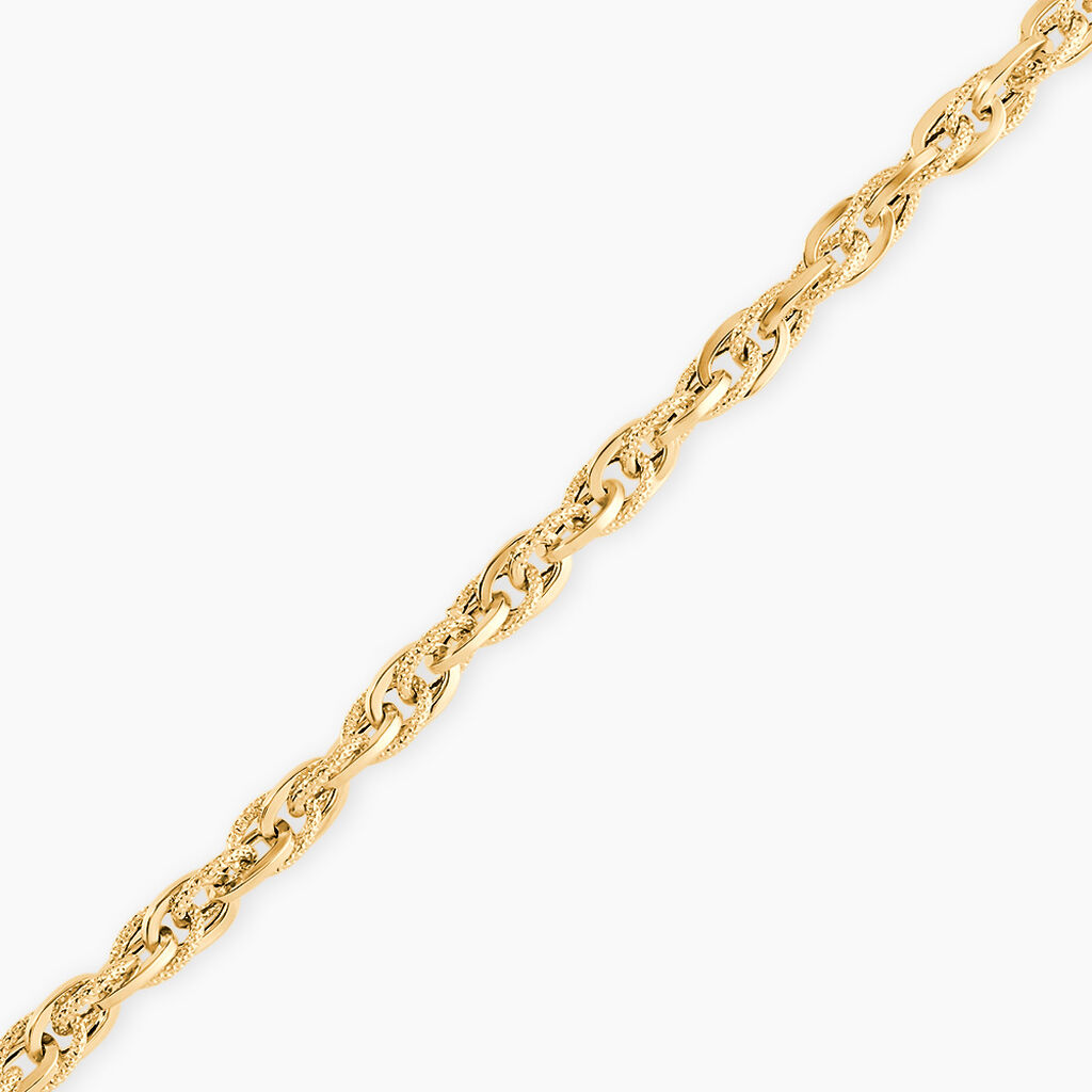 Bracelet Maille Jodie Or Jaune - Bracelets cha&icirc;ne Femme | Histoire d&rsquo;Or