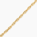 Bracelet Maille Jodie Or Jaune - Bracelets cha&icirc;ne Femme | Histoire d&rsquo;Or