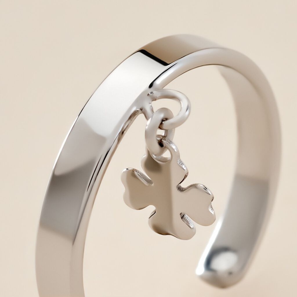 Bague Naomie Argent Blanc - Bagues fantaisie Femme | Histoire d’Or