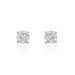 Boucles D'oreilles Puces Aphrodite Or Blanc Diamant - Clous d'oreilles Famille | Histoire d’Or