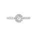 Bague Urbane Platine Blanc Diamant - Bagues solitaires Femme | Histoire d’Or
