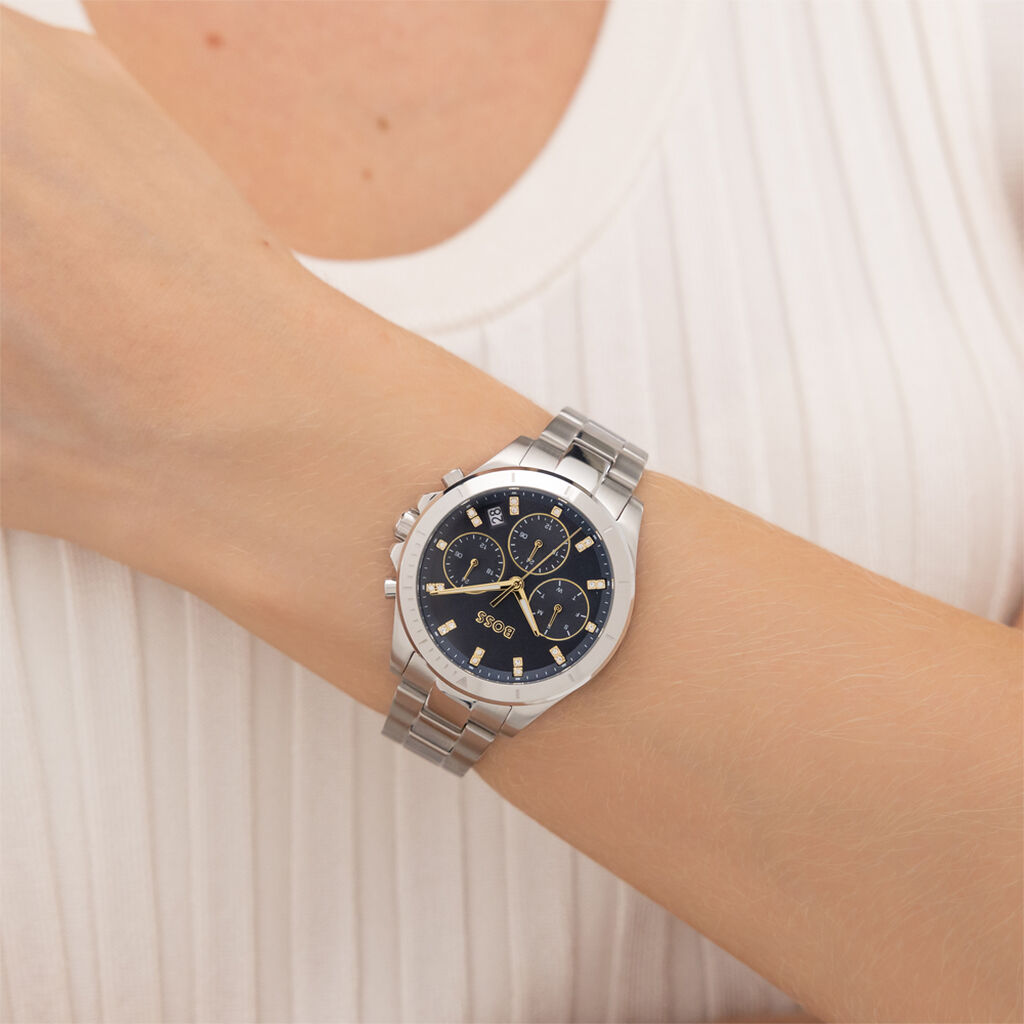 Montre Boss Alley Bleu - Nouveautés montres Femme | Histoire d’Or