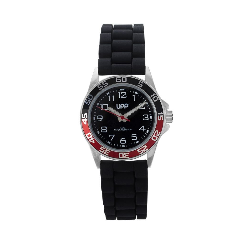 Montre Upp Axel Noir Et Rouge - Montres Enfant | Histoire d&rsquo;Or