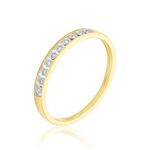 Bague Cherrlinna Or Jaune Diamant - Bagues avec pierre Femme | Histoire d&rsquo;Or