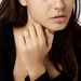 Bague Adrienne Or Blanc Oxyde De Zirconium - Bagues solitaires Femme | Histoire d’Or