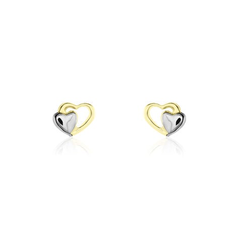 Boucles D'oreilles Puces Frantsesa Or Jaune - Clous d'oreilles Femme | Histoire d’Or