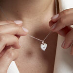 Collier Erina Argent Blanc Nacre Oxyde De Zirconium - Colliers fantaisie Femme | Histoire d&rsquo;Or