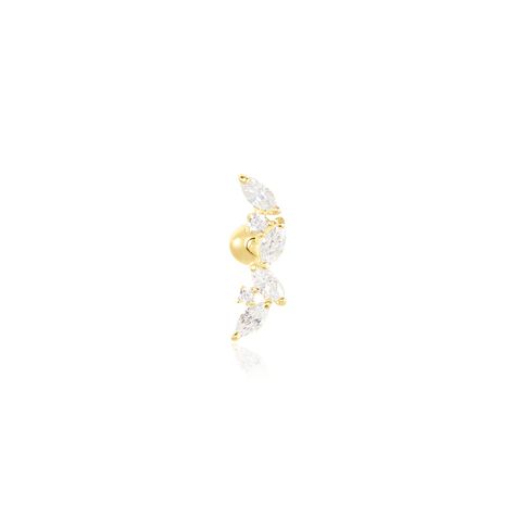 Piercing Nina Or Jaune Oxyde De Zirconium - Bijoux Femme | Histoire d’Or