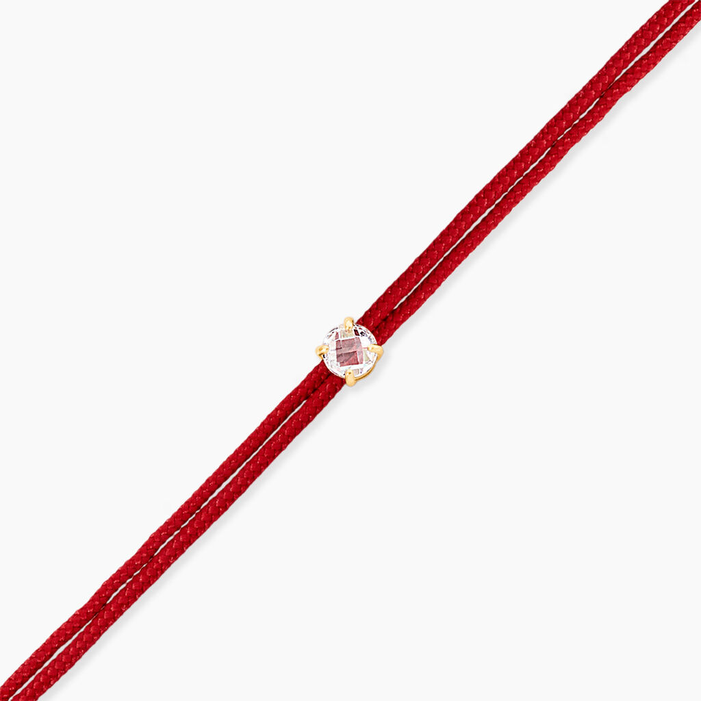 Bracelet Tarina Or Jaune Oxyde De Zirconium - Bracelets cordon Enfant | Histoire d&rsquo;Or
