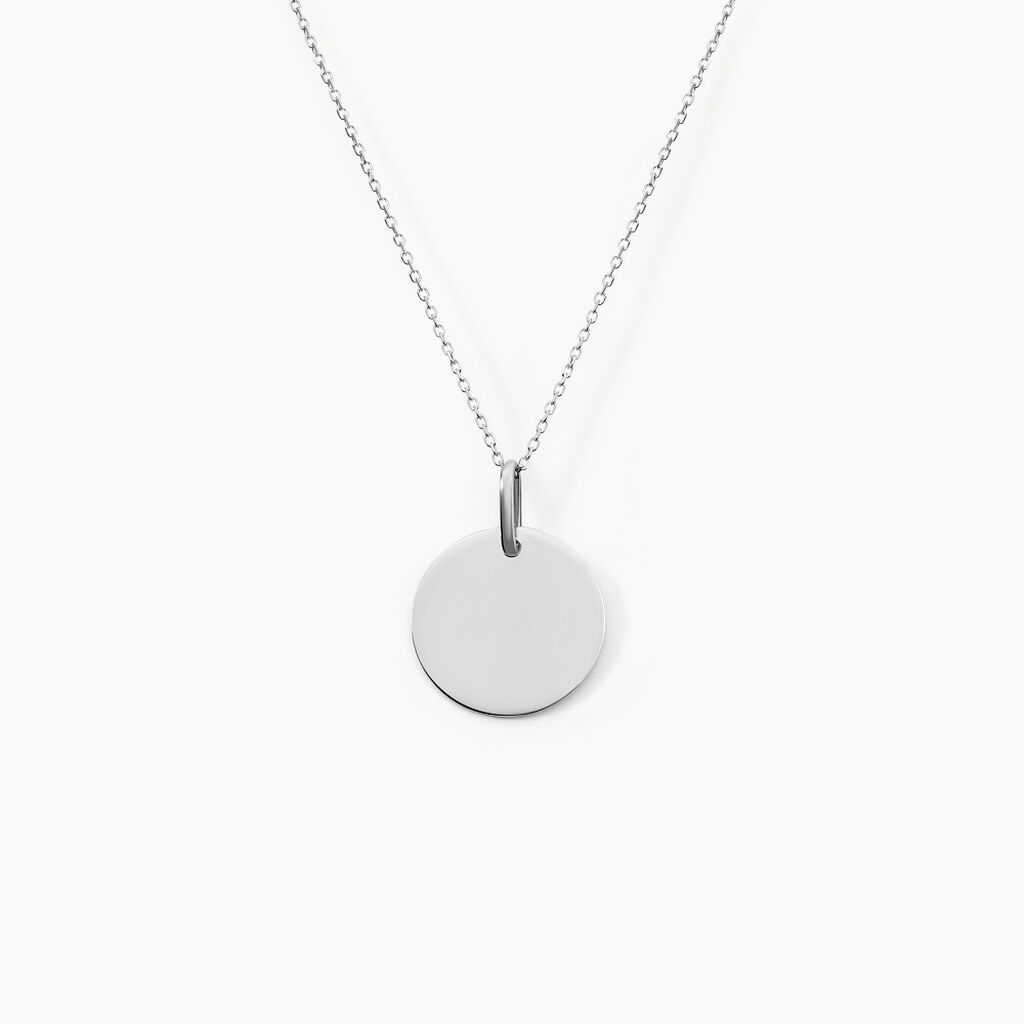 Pendentif Elisandre Argent Blanc - Pendentifs Unisex | Histoire d’Or