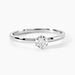 Bague Solitaire Natalia Pl Platine Blanc Diamant - Bagues solitaires Femme | Histoire d’Or