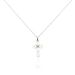 Collier Argent Blanc Burt Perles De Culture Oxydes De Zirconium - Colliers fantaisie Femme | Histoire d’Or