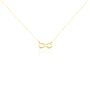 Collier Maryeme Infini Selectra Or Jaune