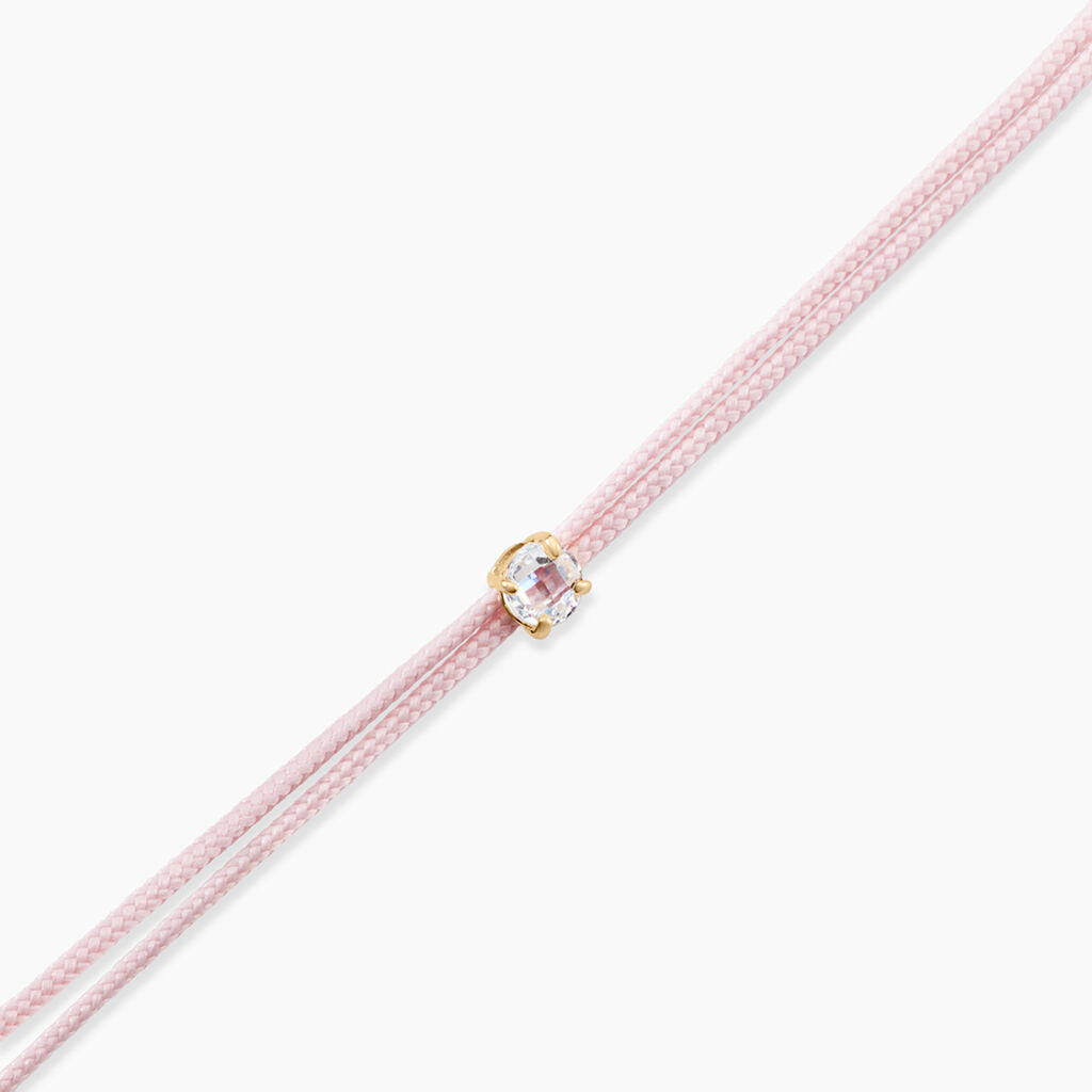 Bracelet Tarina Or Jaune Oxyde De Zirconium - Bracelets cordon Enfant | Histoire d&rsquo;Or