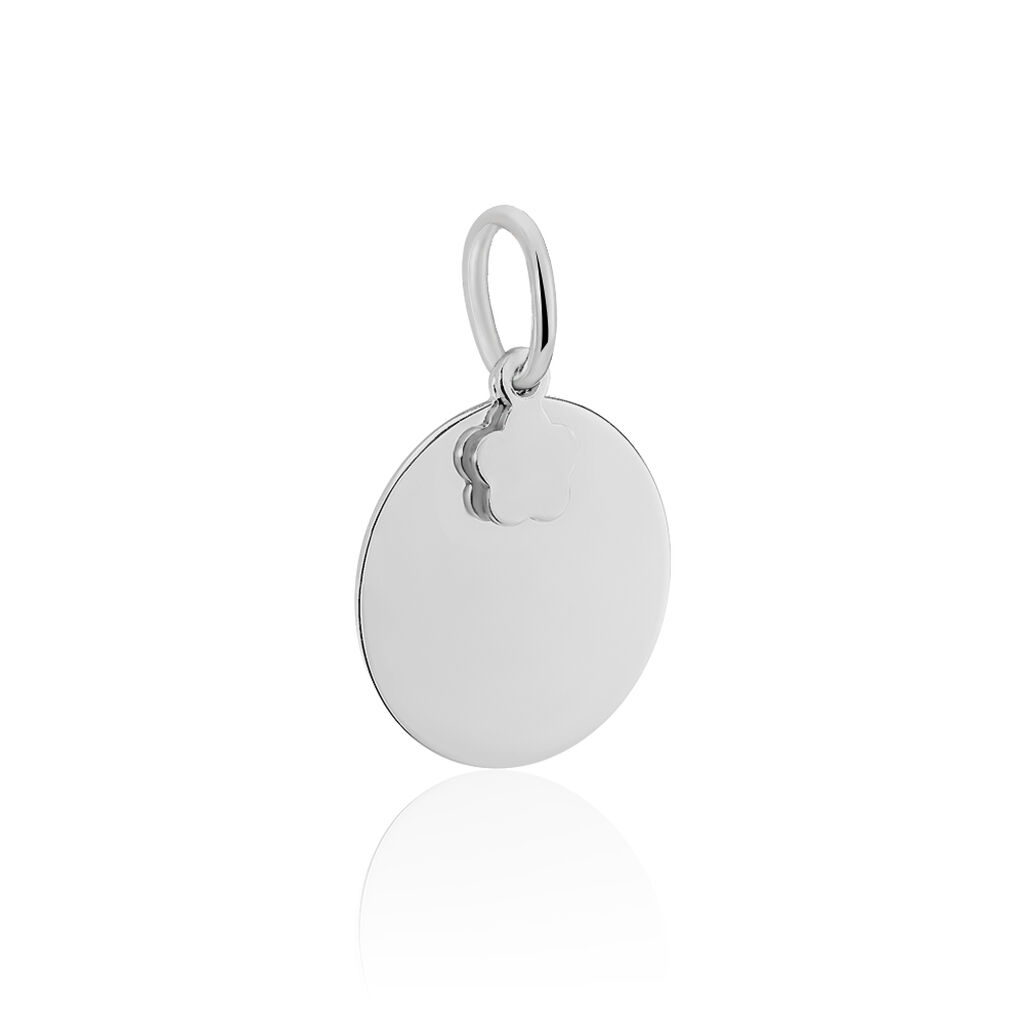 Pendentif Zodiaque Rond Argent Blanc - Pendentifs Zodiaque Famille | Histoire d’Or