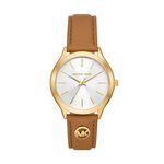 Montre Michael Kors Slim Runway Blanc - Montres Femme | Histoire d&rsquo;Or