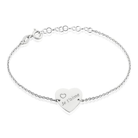 Bracelet Argent Blanc Sharla - Bracelets Femme | Histoire d’Or