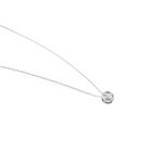 Collier Columbine Or Blanc Oxyde De Zirconium Blanc - Colliers Femme | Histoire d&rsquo;Or