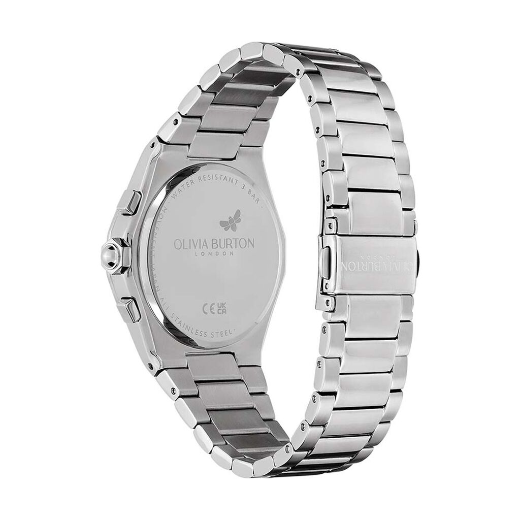 Montre Olivia Burton Hexa Multifonction Argent&eacute; - Montres Femme | Histoire d&rsquo;Or