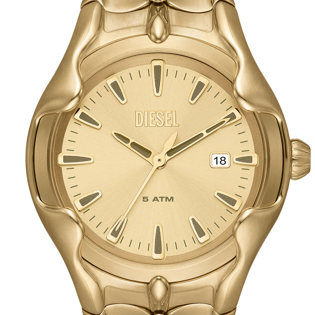 Montre Diesel Vert Doré - Montres Homme | Histoire d’Or