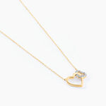 Collier Humberta Or Jaune Diamant - F&ecirc;te des m&egrave;res Femme | Histoire d&rsquo;Or