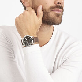 Montre Fossil Grant Noir - Montres Homme | Histoire d’Or