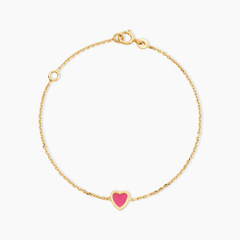 Bracelet Dulcie Coeur Or Jaune Nacre - Bracelets Enfant | Histoire d&rsquo;Or
