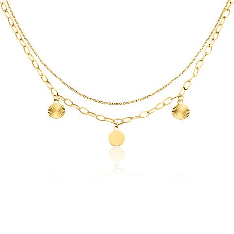 Collier Gili Acier Jaune - Colliers fantaisie Femme | Histoire d’Or