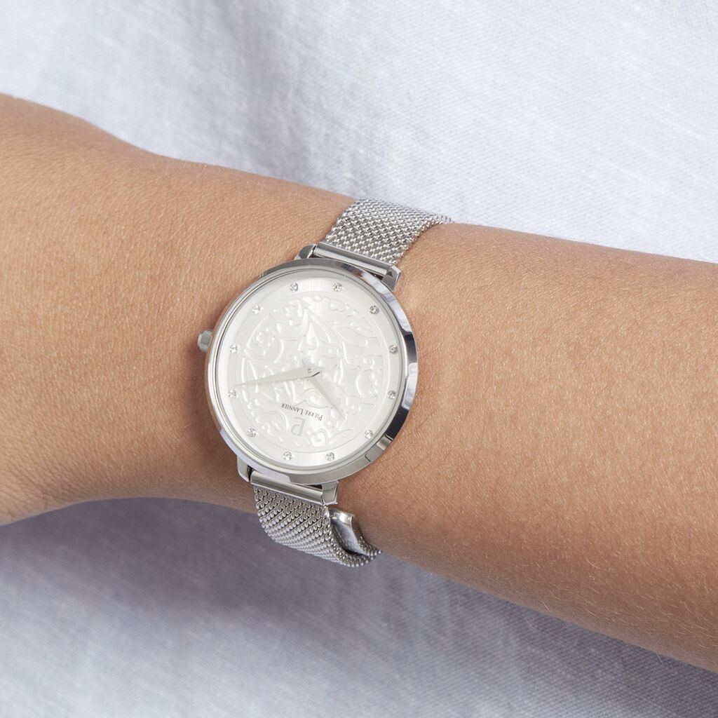 Montre Pierre Lannier Eolia Argenté - Montres Femme | Histoire d’Or