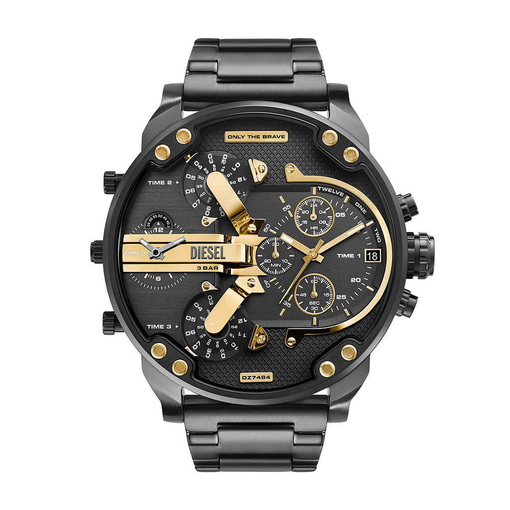 Montre Diesel Mr Daddy 2.0 Gris - Montres Homme | Histoire d’Or