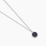 Collier Lunatique Argent Blanc Malachite Onyx - Colliers fantaisie Femme | Histoire d&rsquo;Or