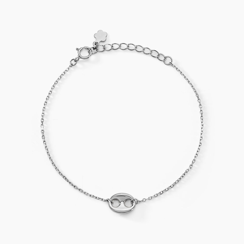 Bracelet Viana Argent Blanc - Bracelets Femme | Histoire d&rsquo;Or