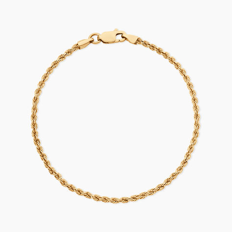 Bracelet Cordelia Argent Dor&eacute; A L'Or 750/1000 - Bijoux sans pierre Femme | Histoire d&rsquo;Or
