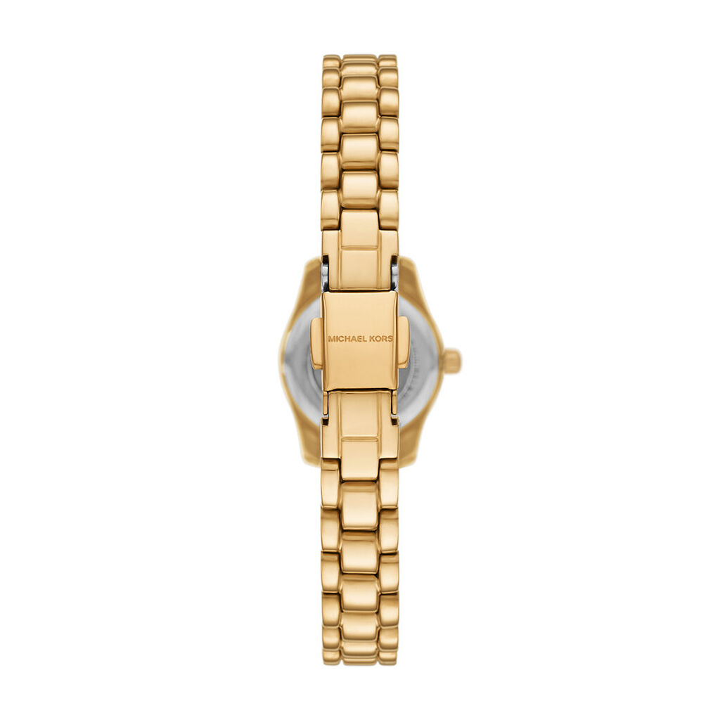 Coffret De Montre Michael Kors Micro Lexington Doré - Montres Femme | Histoire d’Or