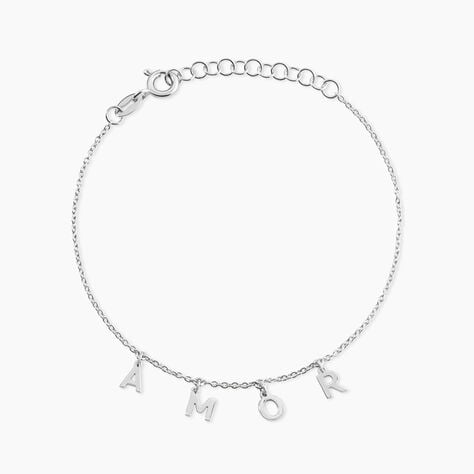 Bracelet Alessina Argent Blanc -  Femme | Histoire d&rsquo;Or