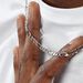 Collier Vivian Argent Blanc - Chaines Homme | Histoire d’Or