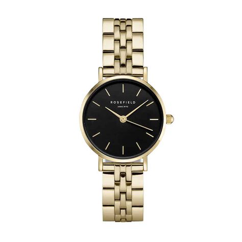 Montre Rosefield The Small Edit Noir - Montres Femme | Histoire d&rsquo;Or