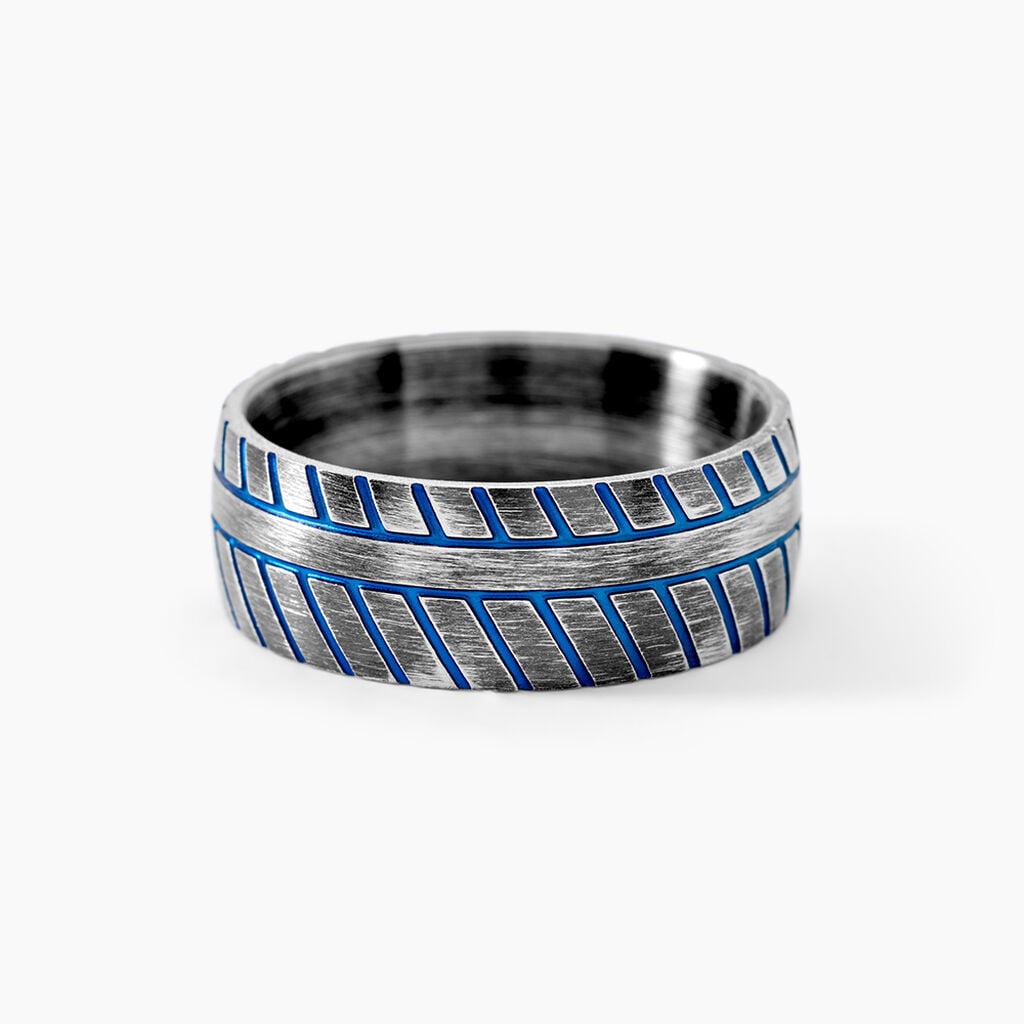 Bague M&eacute;tal Acier - Bagues fantaisie Homme | Histoire d&rsquo;Or