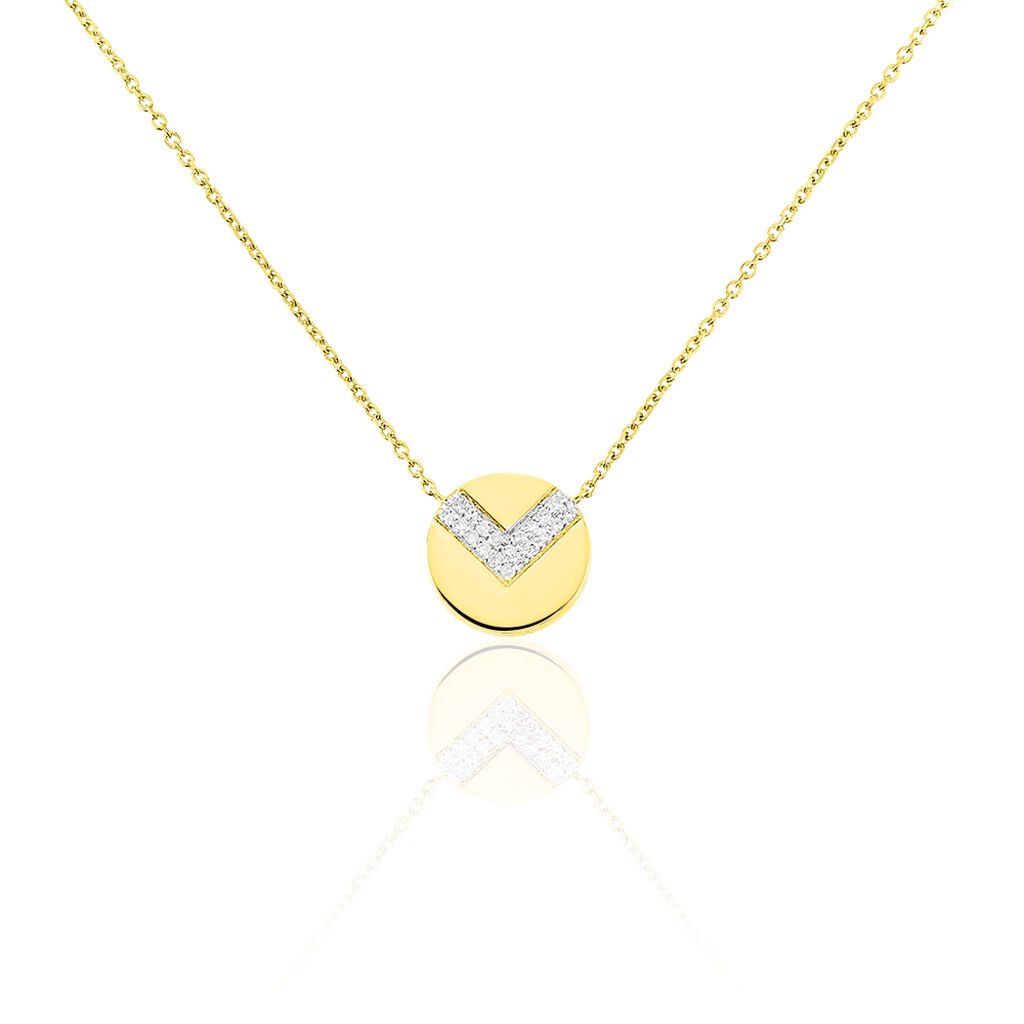 Collier Ruby Or Jaune Diamant - Colliers Femme | Histoire d’Or