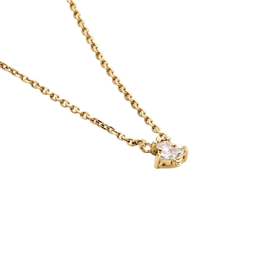 Collier éclat Perlé Plaqué Or Oxyde De Zirconium - Colliers Femme | Histoire d’Or