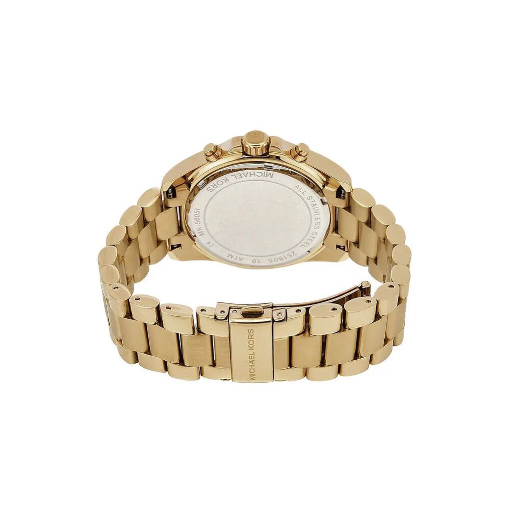 Montre Michael Kors Bradshaw Dore Champagne - Montres Femme | Histoire d’Or