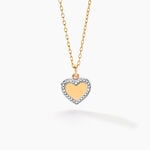 Collier Promesse Pour L'eternite Or Jaune Diamant - Colliers Naissance Femme | Histoire d&rsquo;Or