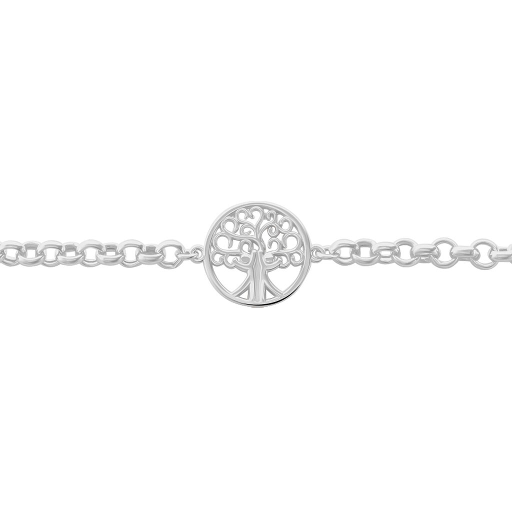 Bracelet Lao Argent Blanc - Bracelets Femme | Histoire d’Or