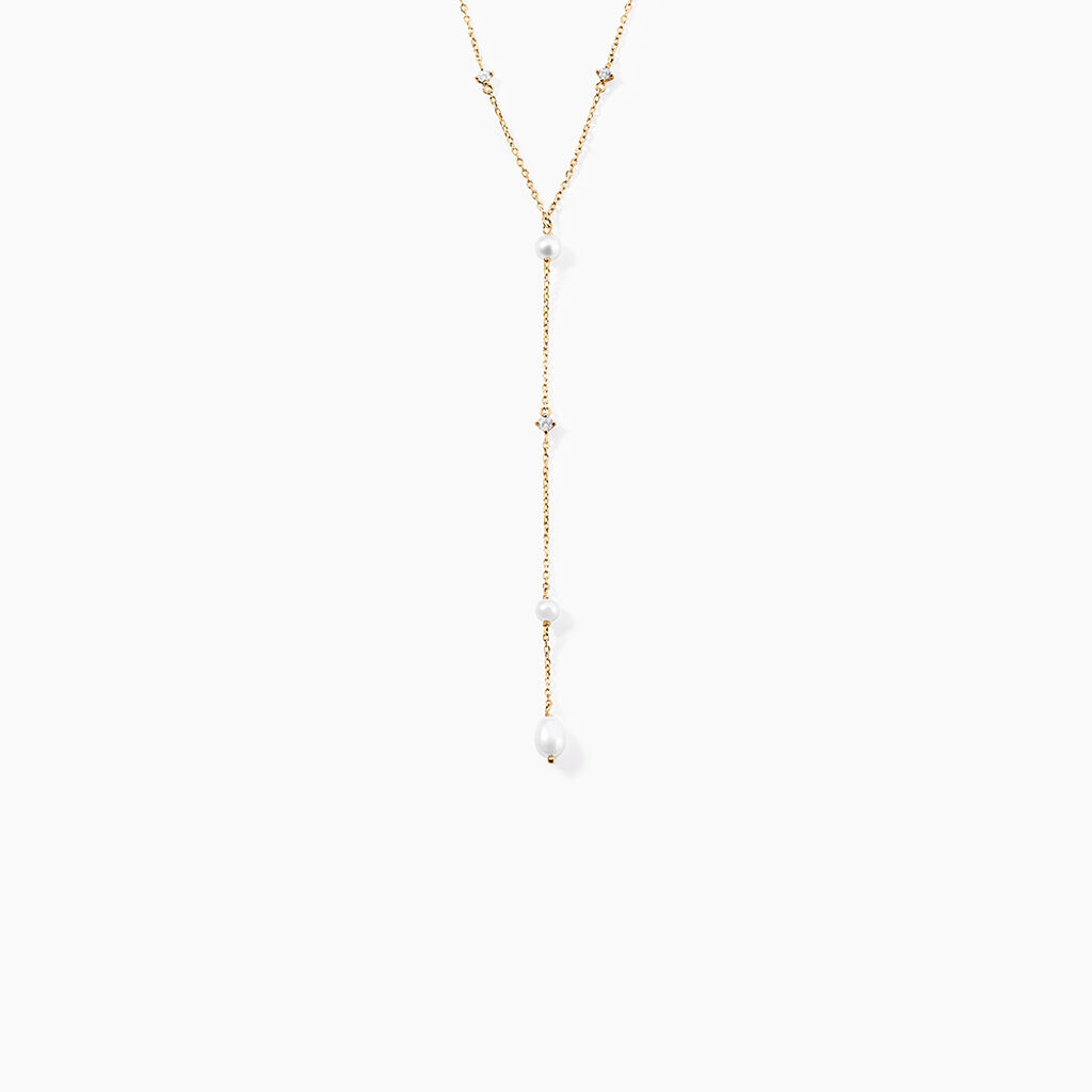 Collier Zsofika Or Jaune Perle De Culture - Colliers Femme | Histoire d&rsquo;Or